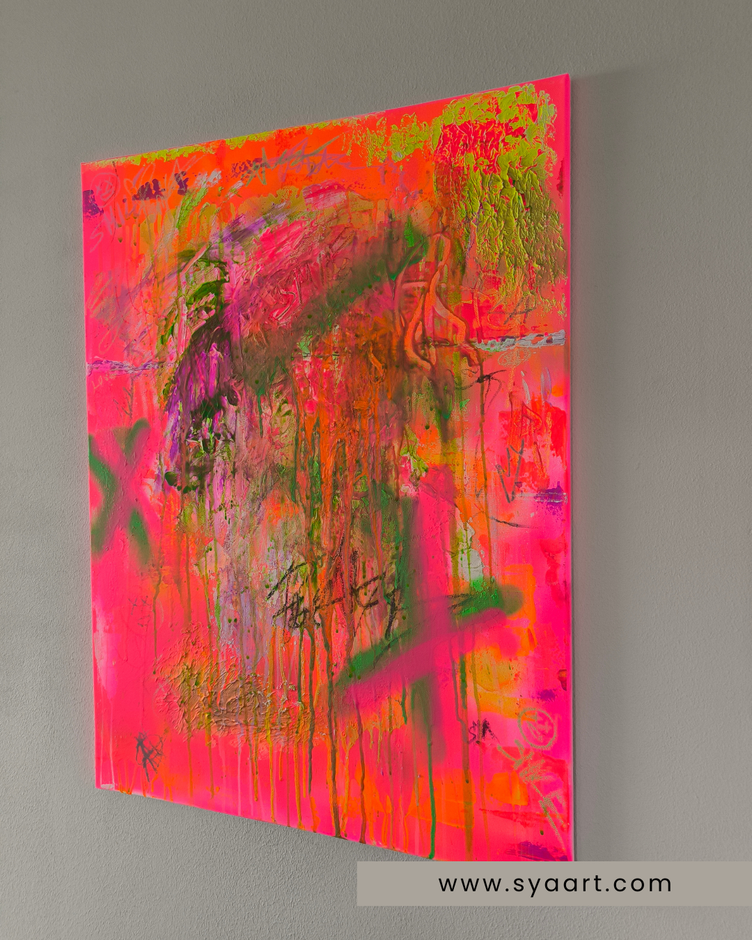 Light up my room | Abstract Art | Wallart | Contemporaryart