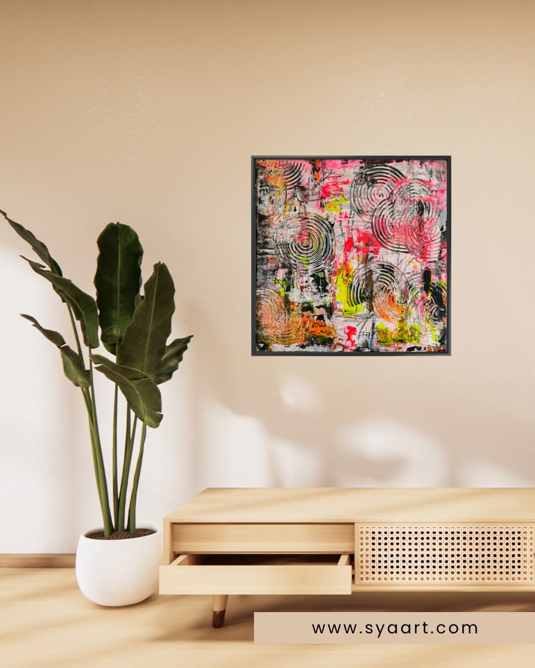 Circles in Light | Abstract Art | Wallart | Contemporary Art