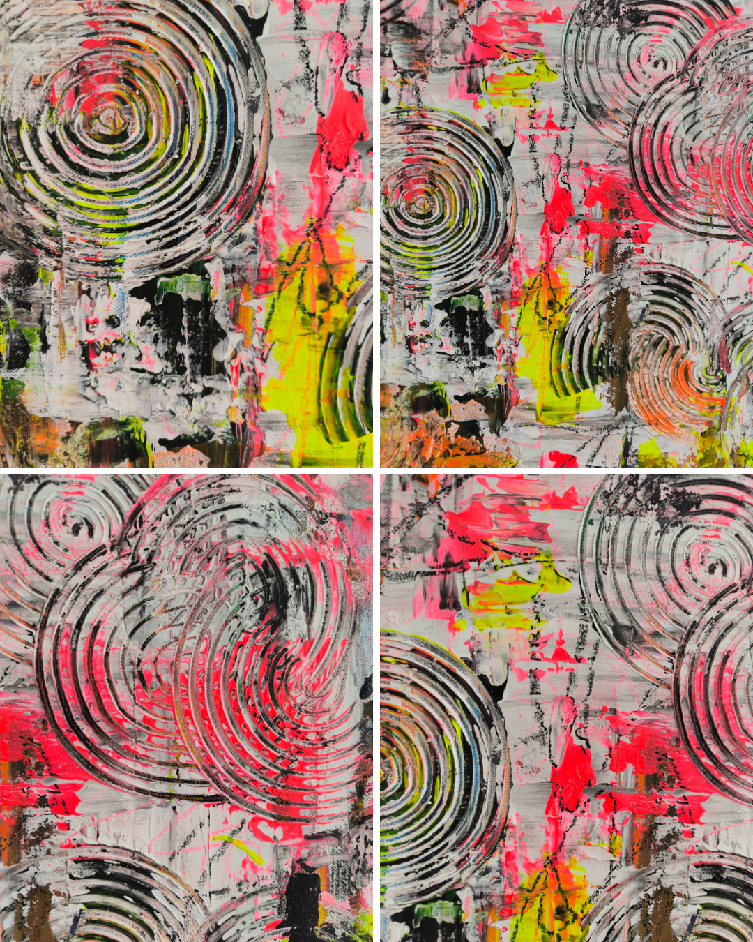 Circles in Light | Abstract Art | Wallart | Contemporary Art
