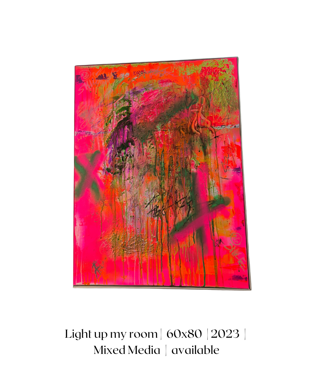 Light up my room | Abstract Art | Wallart | Contemporaryart