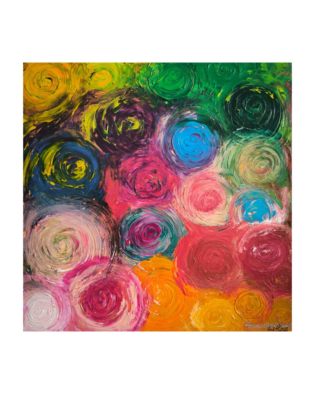"Life is a Circle" Original Art Print