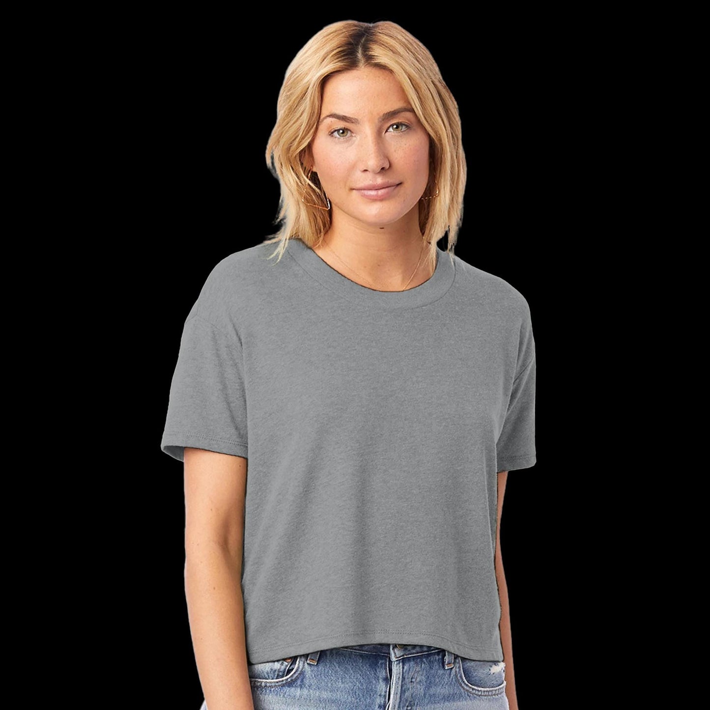 Women's Headliner Cropped Crewneck T-Shirt | Alternative 5114BP