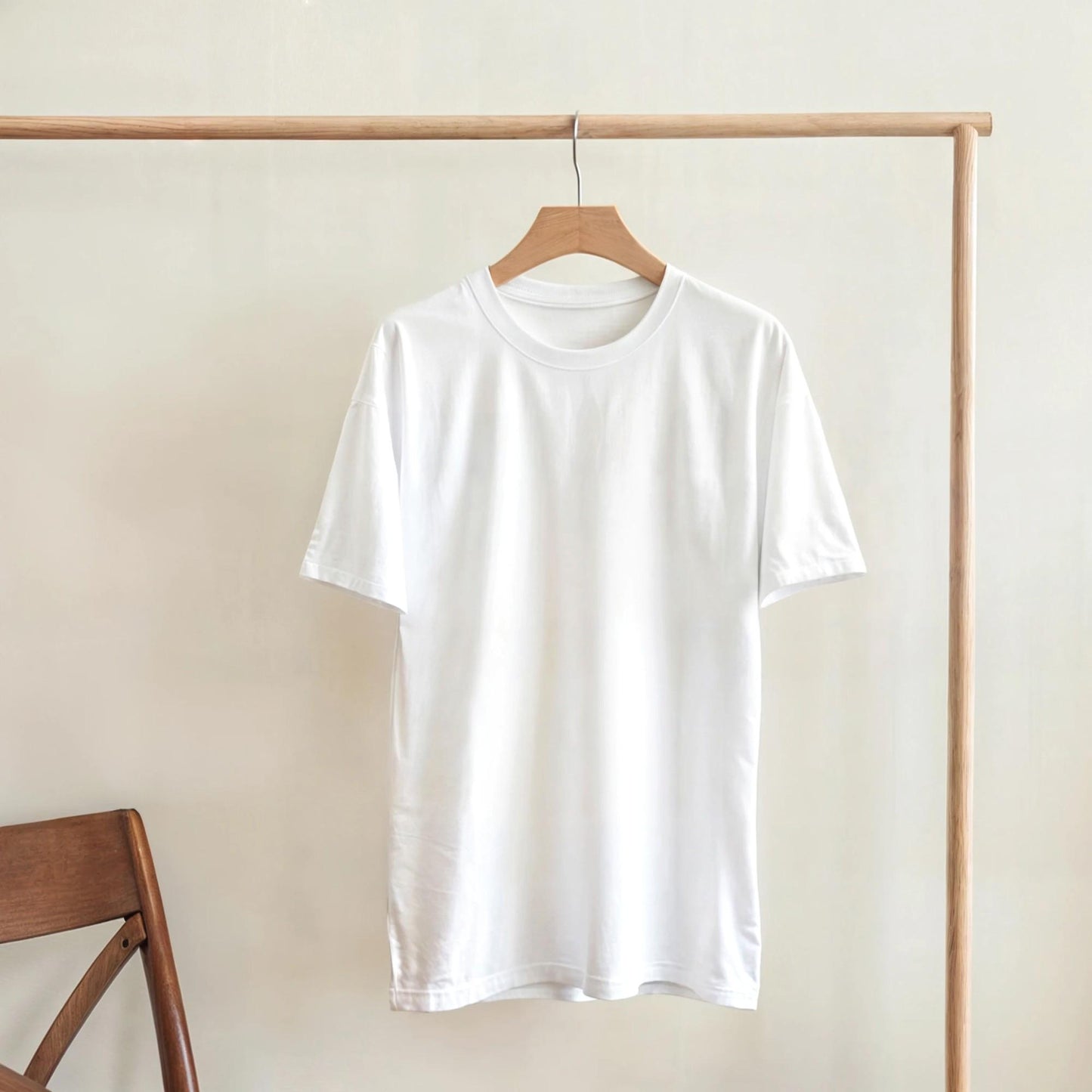 Heavyweight T-Shirt aus 100% Baumwolle – Klassisches Unisex Basic Shirt | Freizeitshirt, Lässiger Vintage Look, Hochwertige Doppelnähte