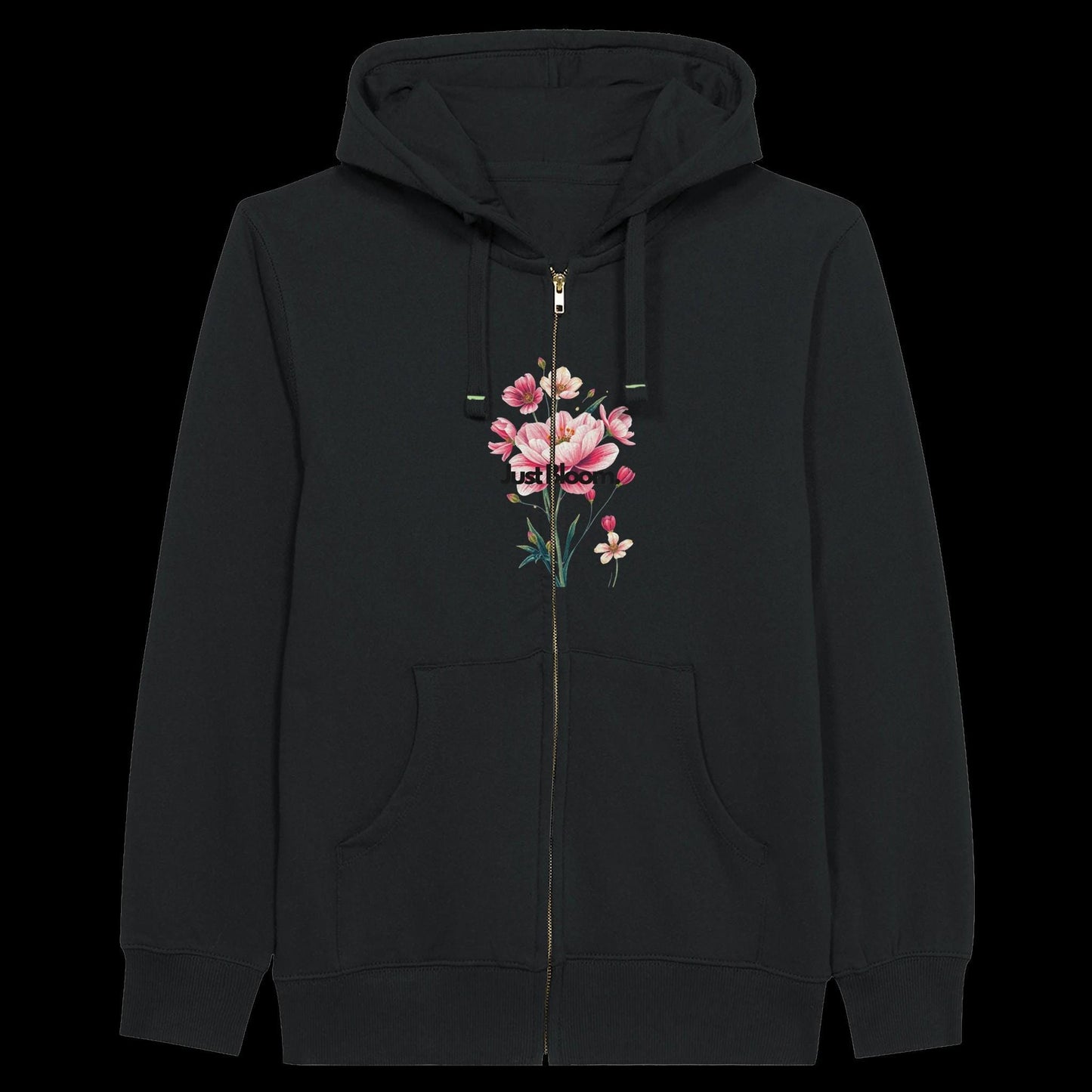 Organic Unisex Zip Hoodie