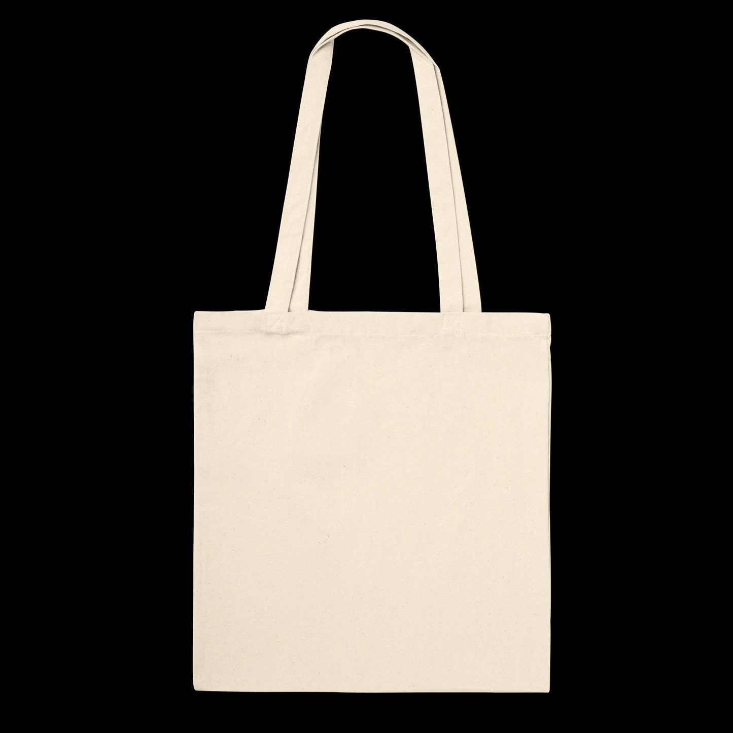 Premium Baumwoll Tote Bag – Nachhaltige Stofftasche mit langen Henkeln & großem Druckbereich | Umweltfreundlich, 100% Baumwolle, starke Naht