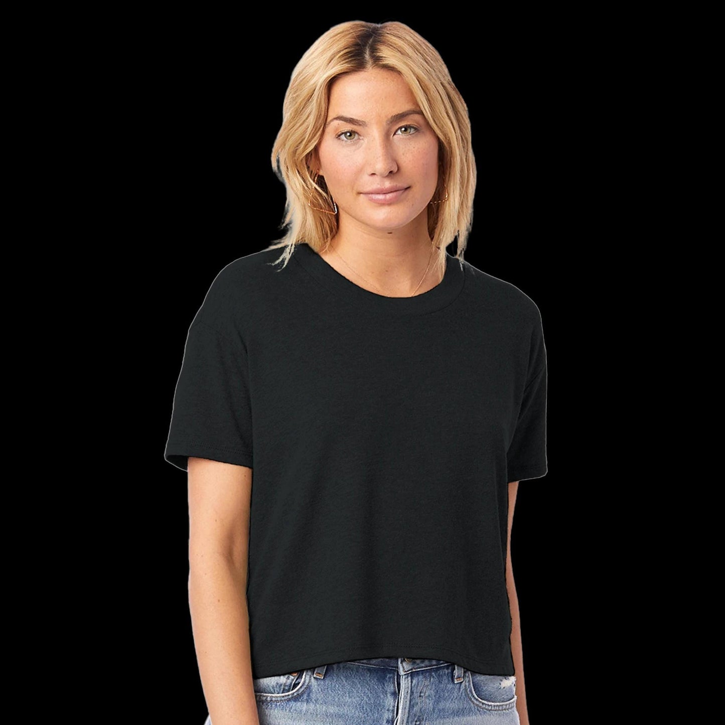 Women's Headliner Cropped Crewneck T-Shirt | Alternative 5114BP