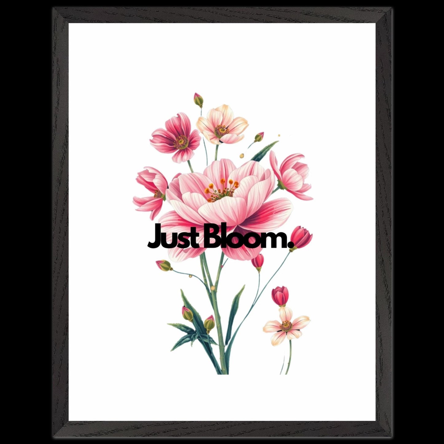 Premium Poster im Holzrahmen Fine Art Kunstdruck auf mattem Papier | Nachhaltige Wanddeko | Plexiglas, Geschenk für Kunstliebhaber, Wallart