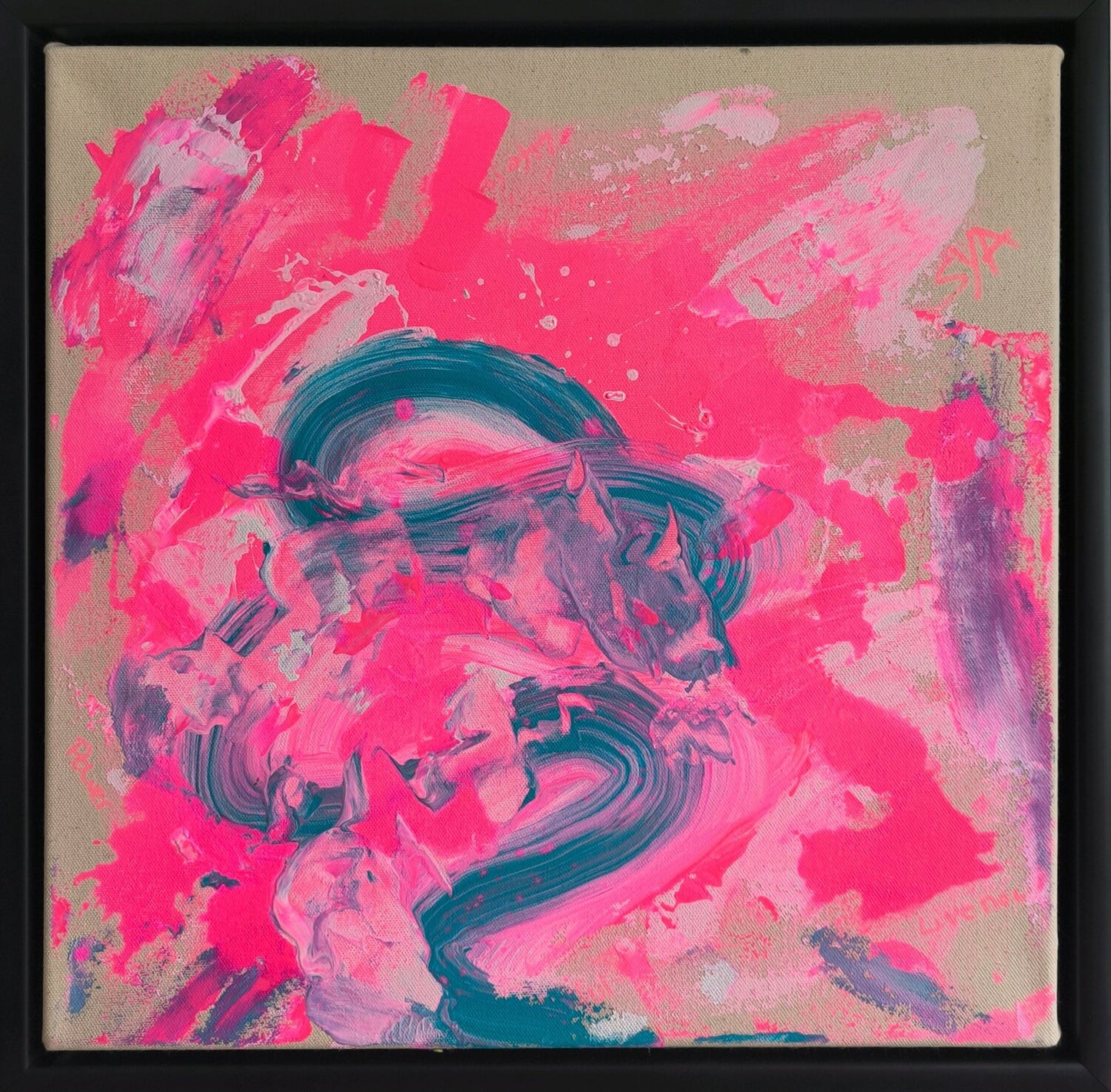 You are enough - EMOTIONS - Tanya Silva - Acryl auf Leinwand