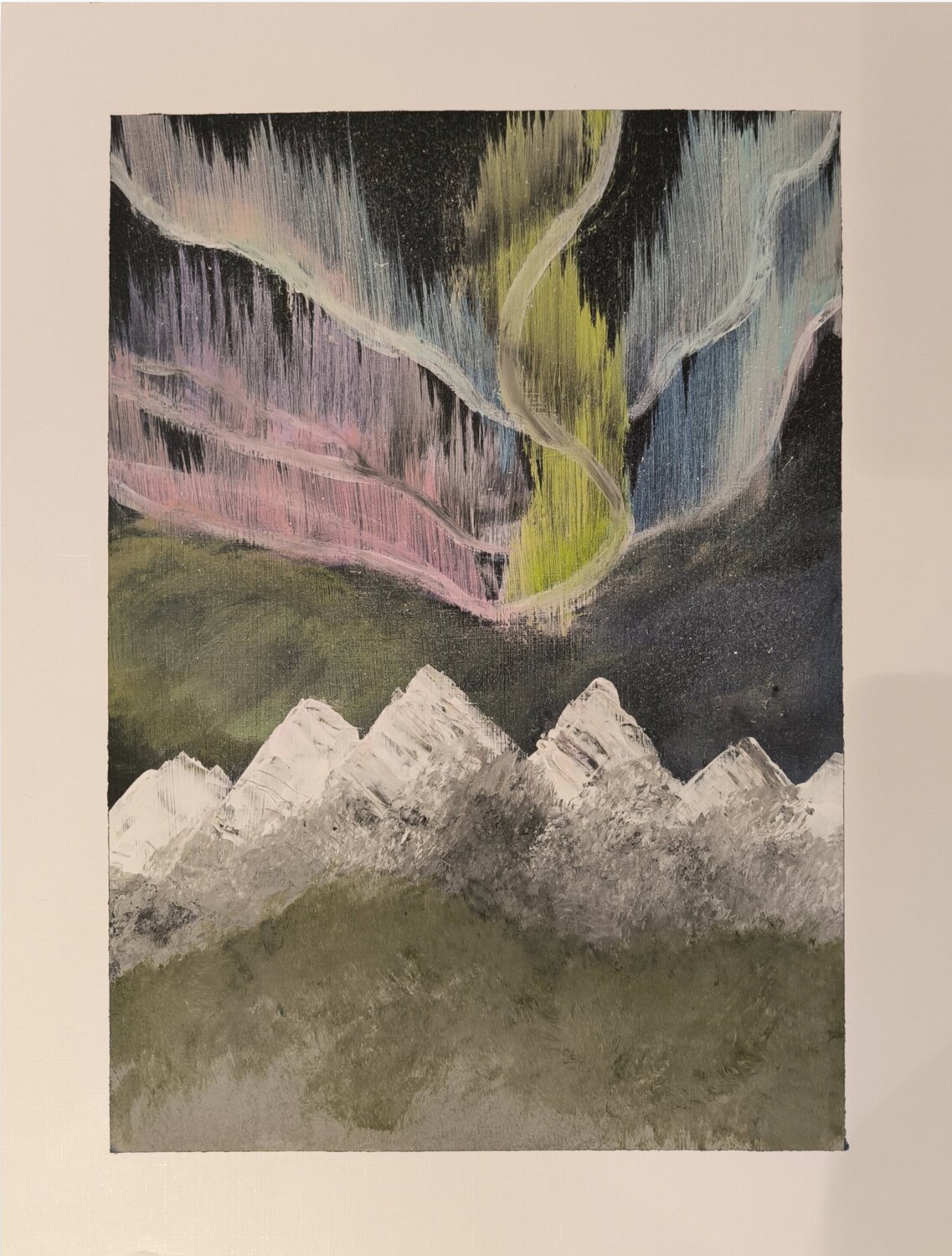 Aurora 1.0 - Tanya Silva - Acryl auf Papier