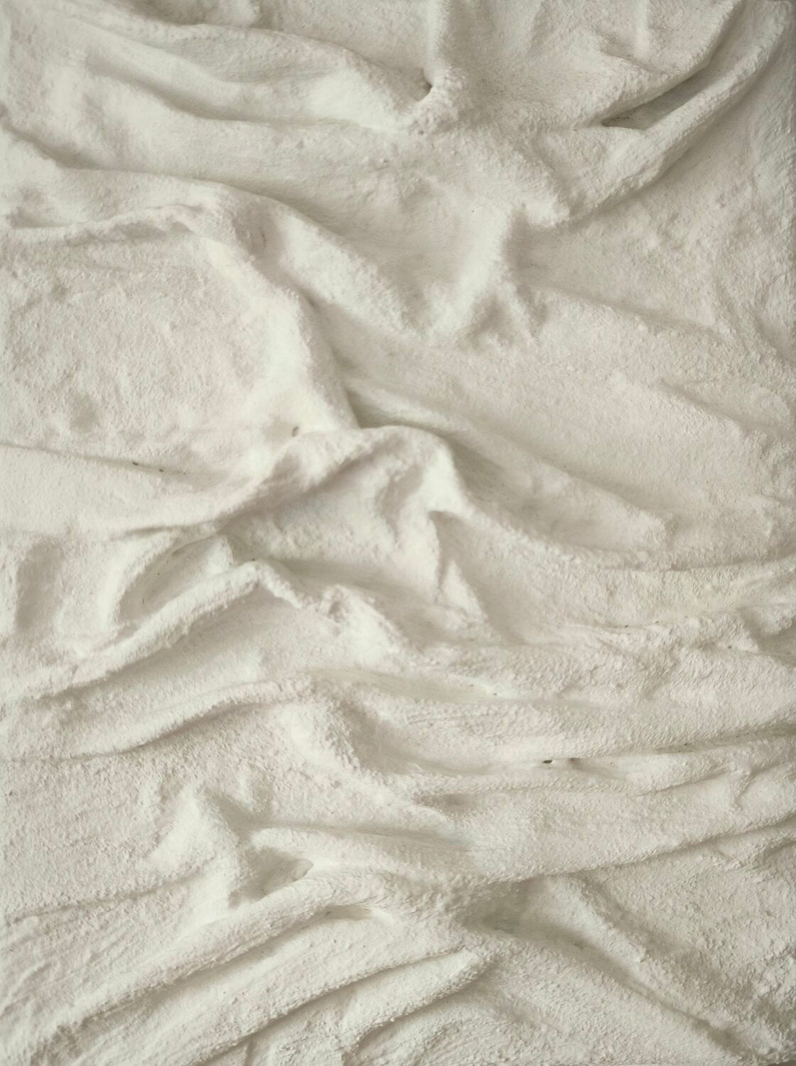 White Frequency - Tanya Silva - Acrylic, sand on canvas | SOLD OUT