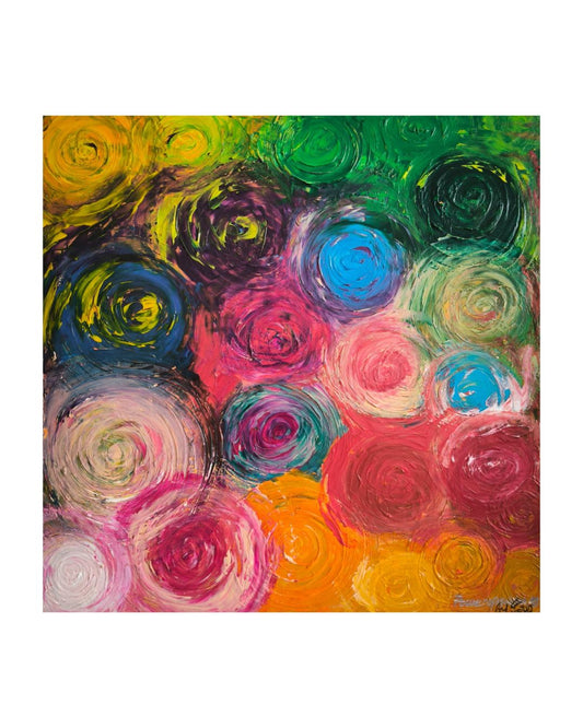 "Life is a Circle" Original Art Print