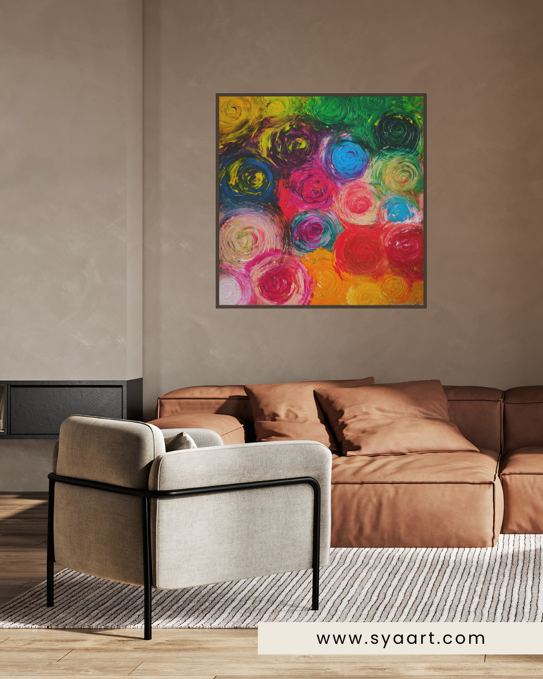 Life is a Circle | Abtsract Art | Wallart | Contemporary Art