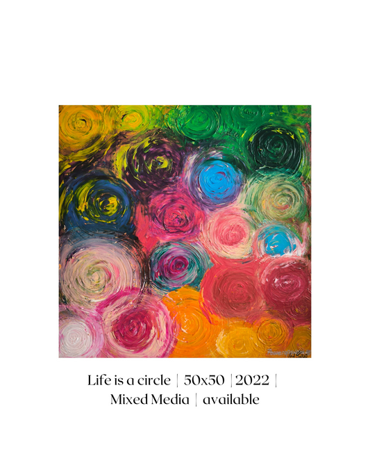 Life is a Circle | Abtsract Art | Wallart | Contemporary Art
