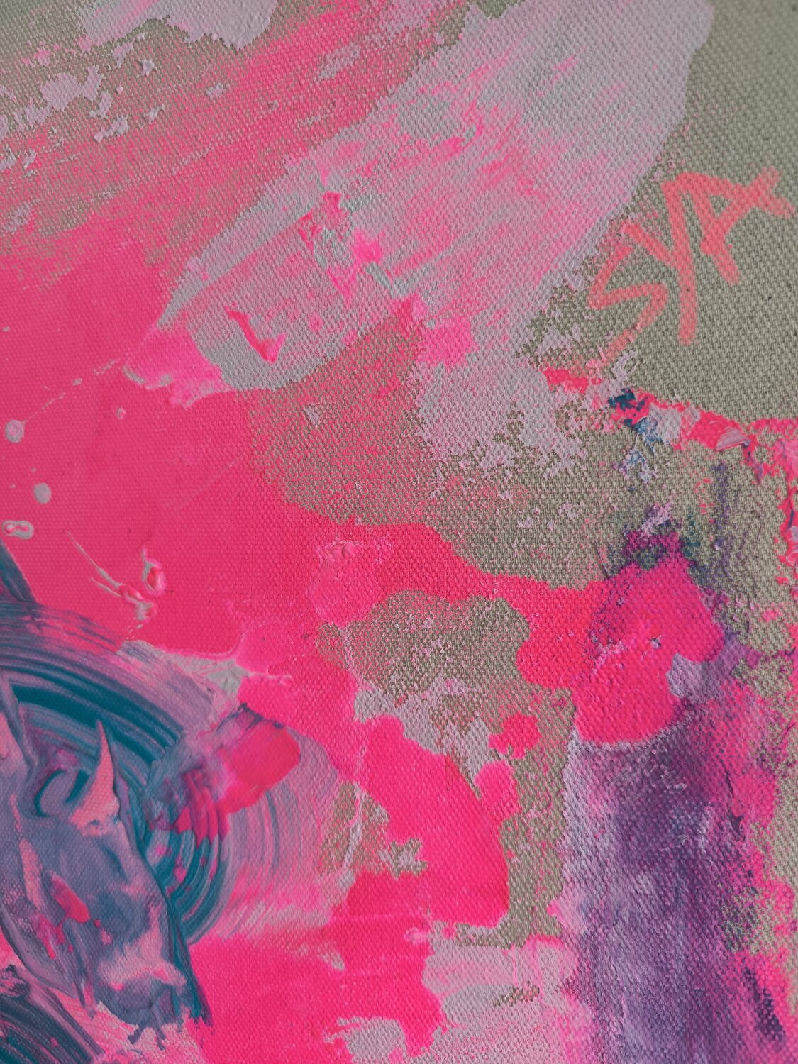 You are enough - EMOTIONS - Tanya Silva - Acryl auf Leinwand