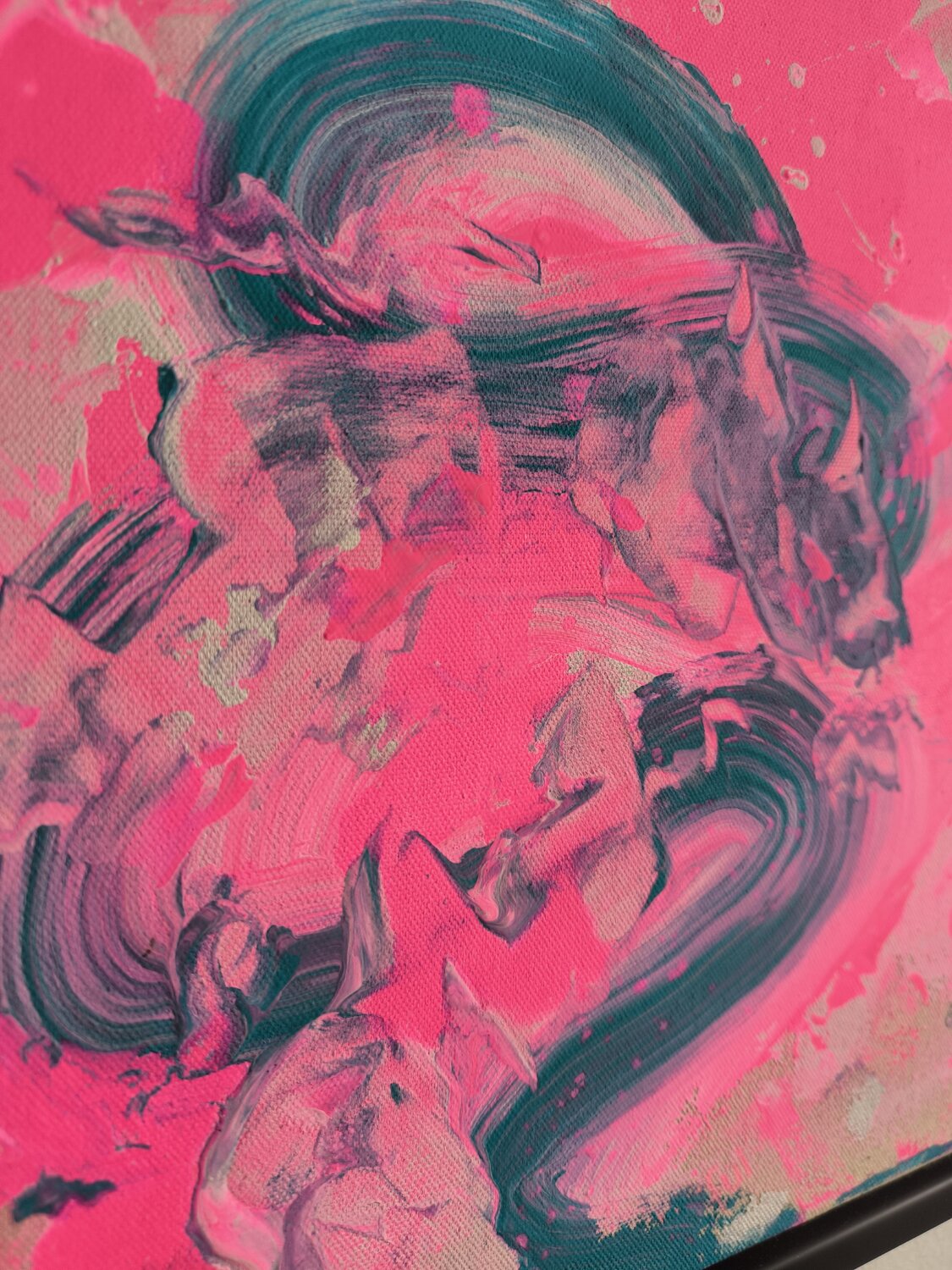 You are enough - EMOTIONS - Tanya Silva - Acryl auf Leinwand