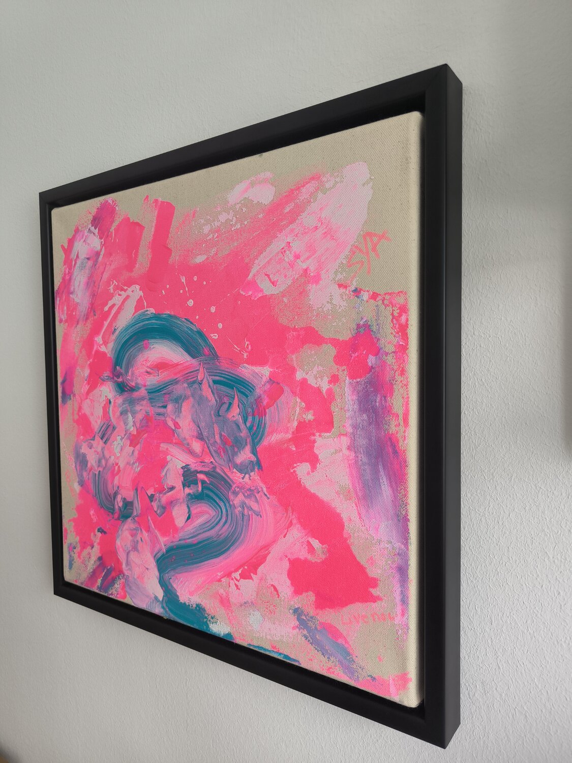 You are enough - EMOTIONS - Tanya Silva - Acryl auf Leinwand