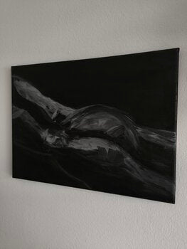 don't judge your "BODY" - Tanya Silva - Acryl, Zement auf Leinwand