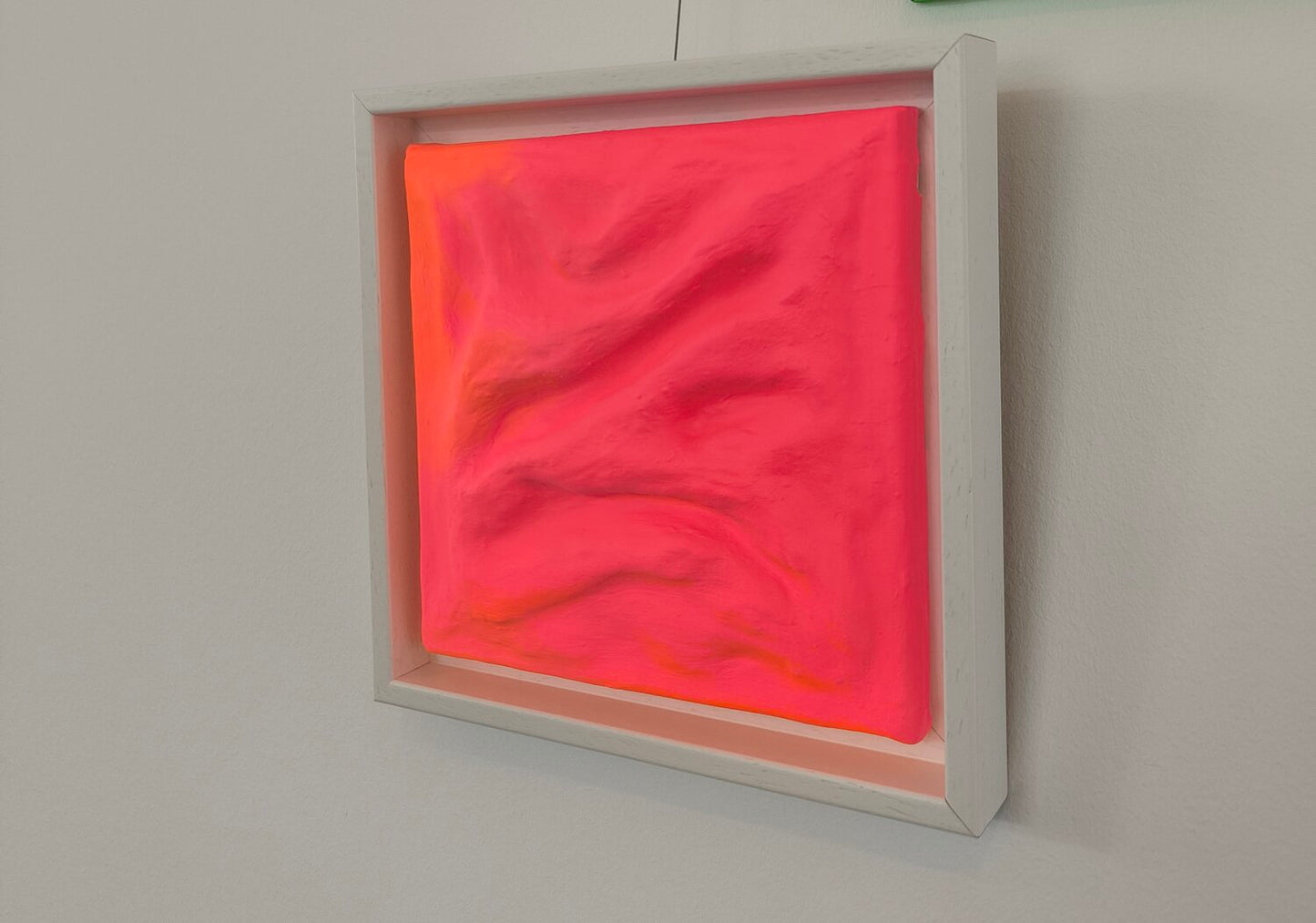 Orange Pink Combo - Tanya Silva - Acryl, Farbspray auf Leinwand