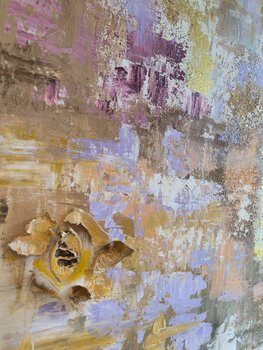 Magical Tangerinefactory - Tanya Silva - Acryl, Objekte auf Leinwand