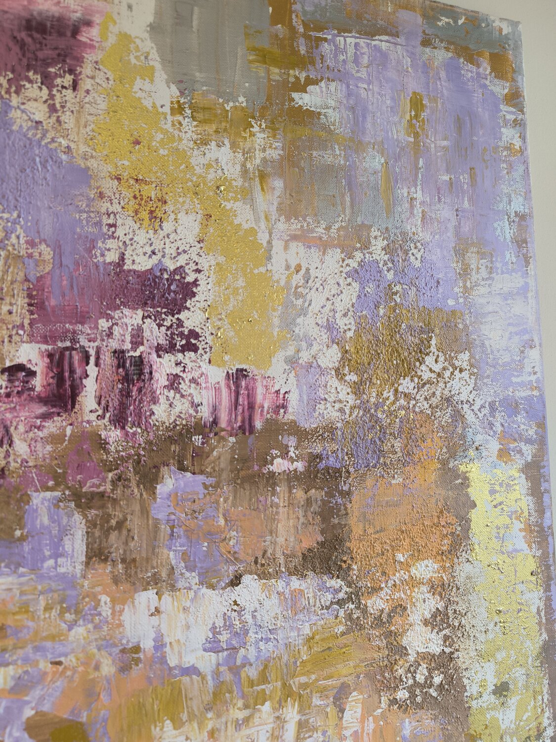 Magical Tangerinefactory - Tanya Silva - Acryl, Objekte auf Leinwand