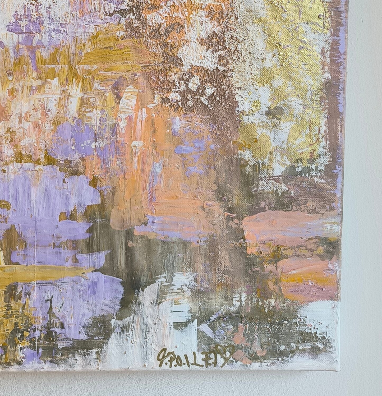 Magical Tangerinefactory - Tanya Silva - Acryl, Objekte auf Leinwand