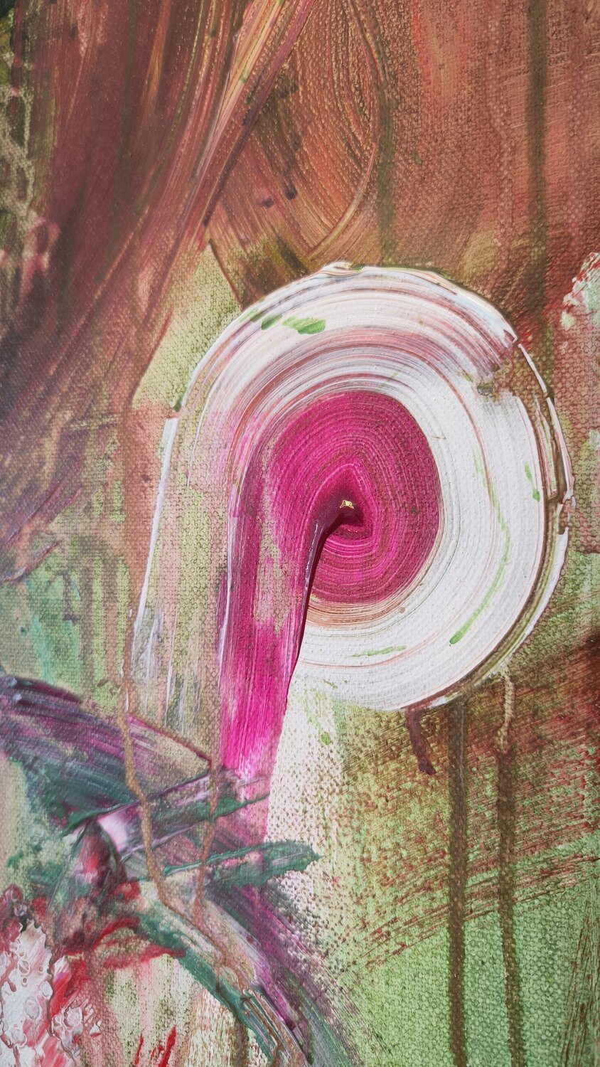 Lost my Way - EMOTIONS - Tanya Silva - Acryl, Kohle auf Leinwand