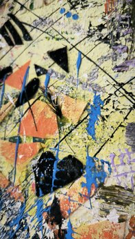 In da Club - Partytime - Tanya Silva - Acryl, Filz auf Leinwand