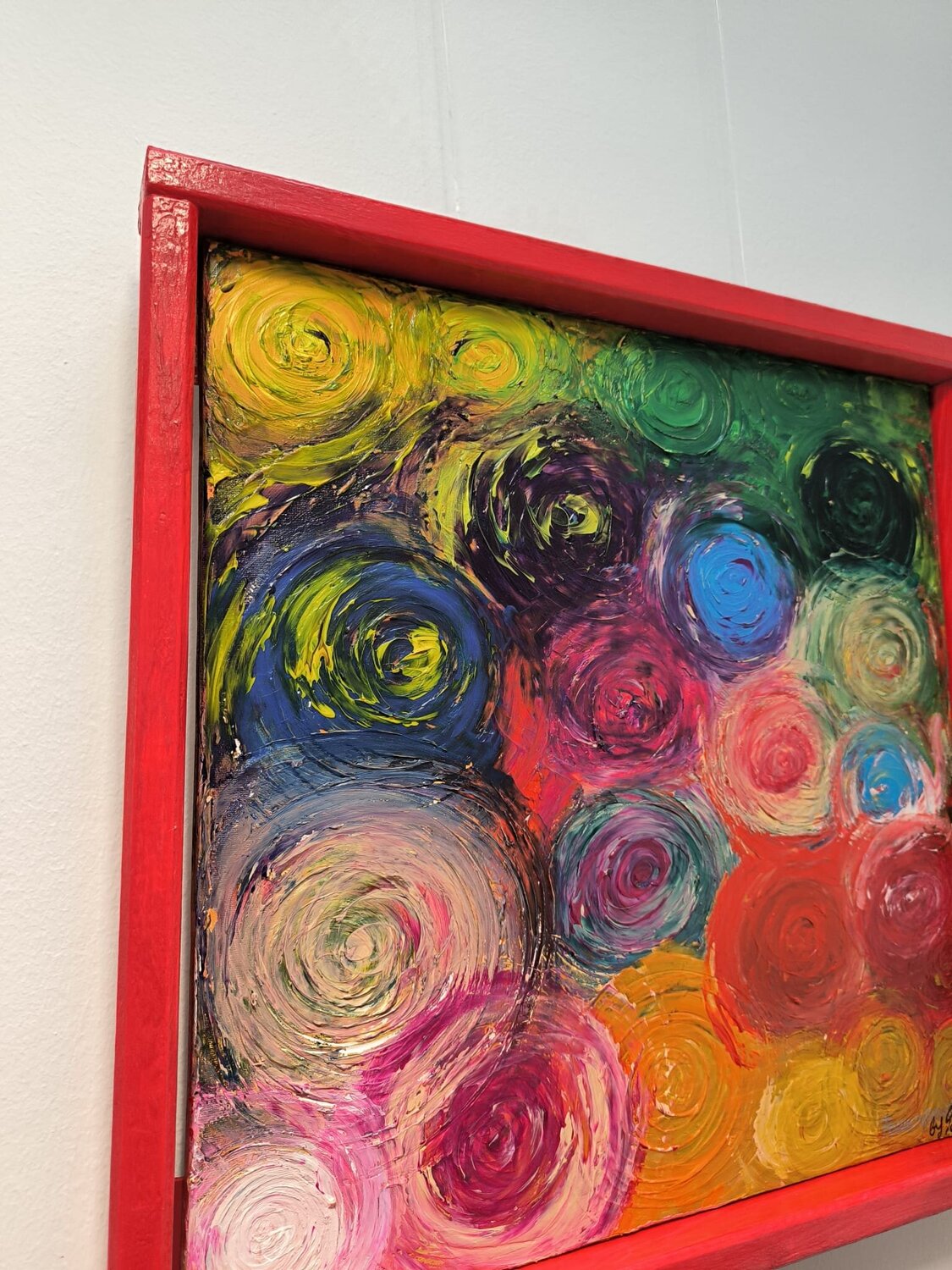 Life is a Circle - Tanya Silva - Acryl auf Leinwand