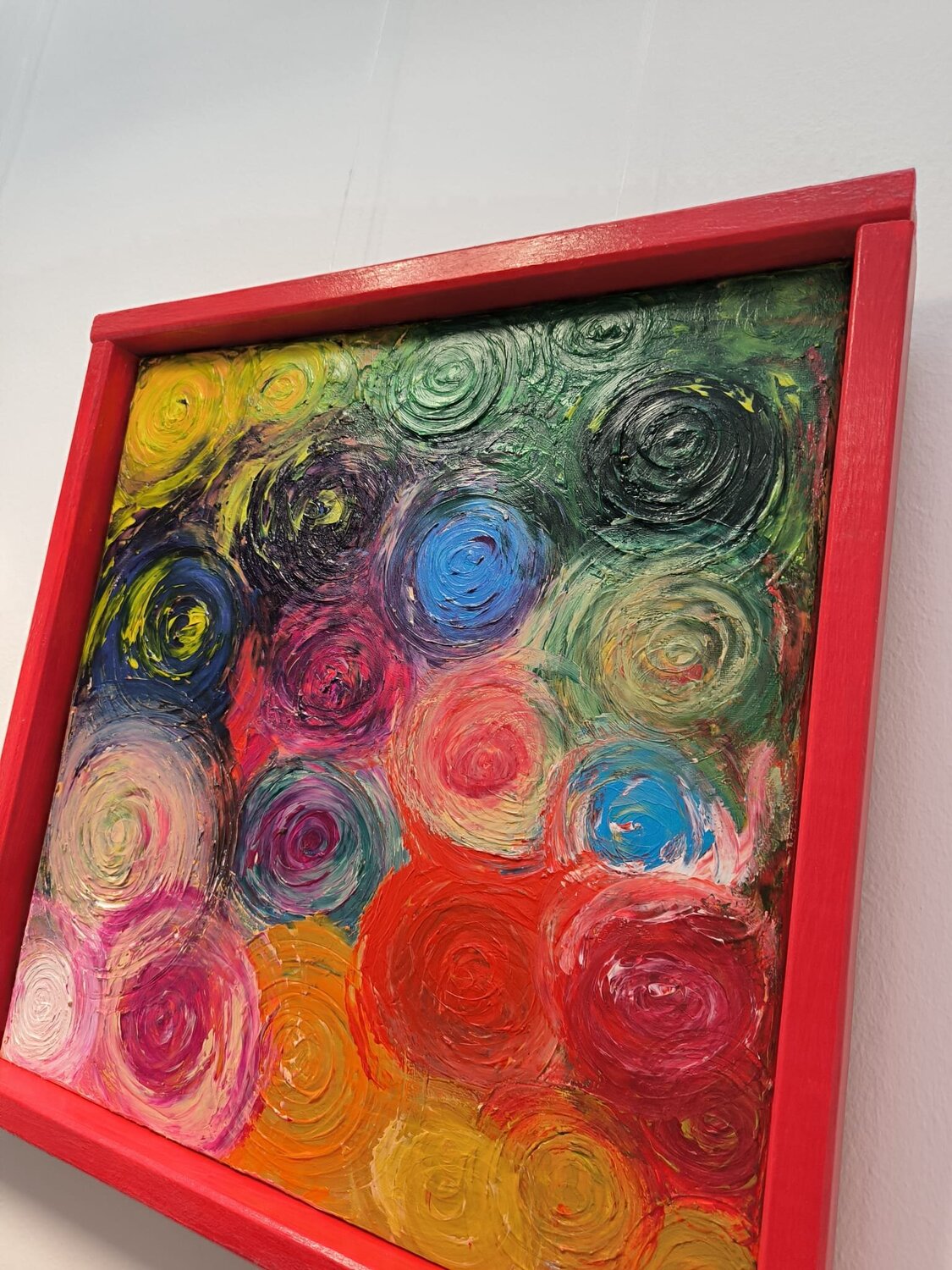 Life is a Circle - Tanya Silva - Acryl auf Leinwand