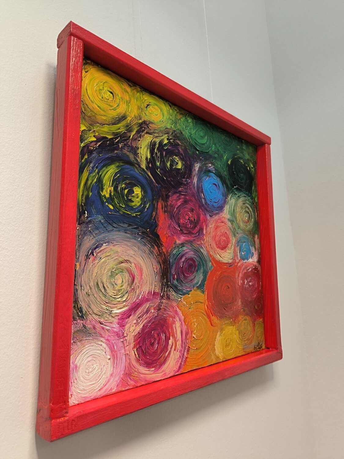 Life is a Circle - Tanya Silva - Acryl auf Leinwand