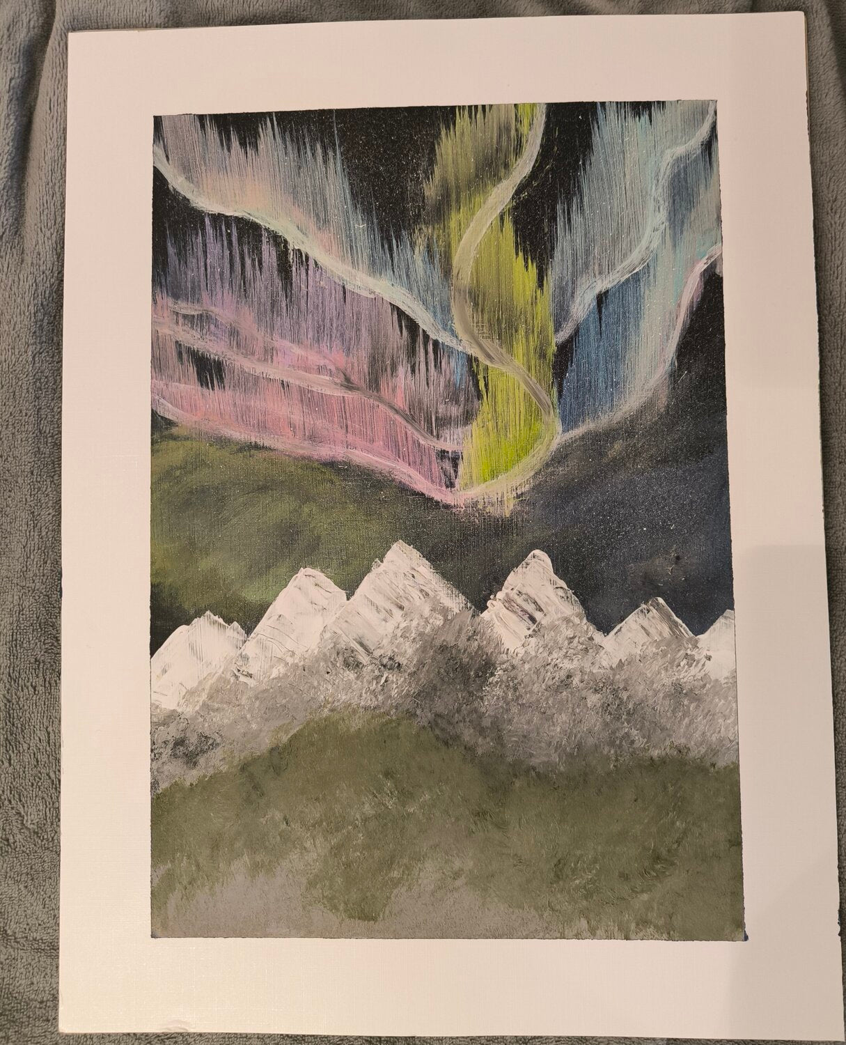 Aurora 1.0 - Tanya Silva - Acryl auf Papier