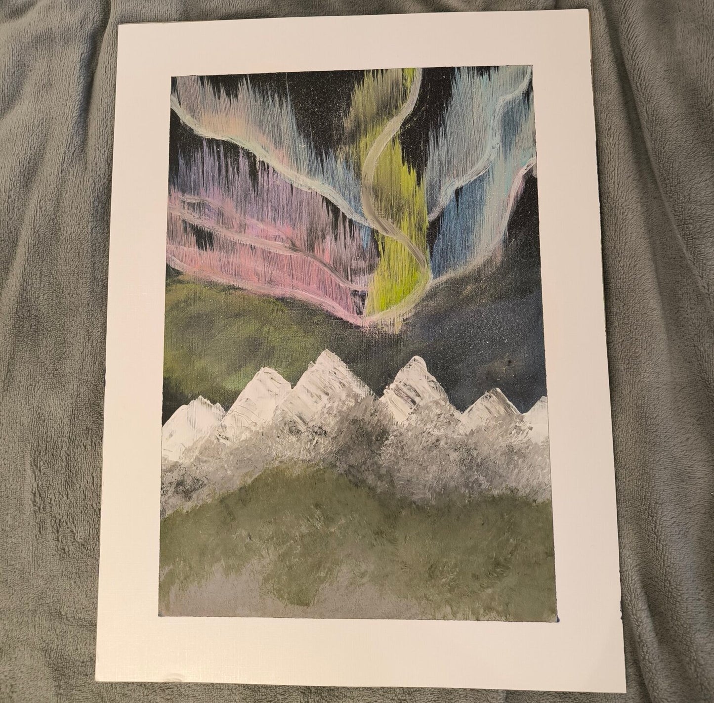 Aurora 1.0 - Tanya Silva - Acryl auf Papier