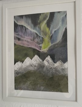Aurora 1.0 - Tanya Silva - Acryl auf Papier