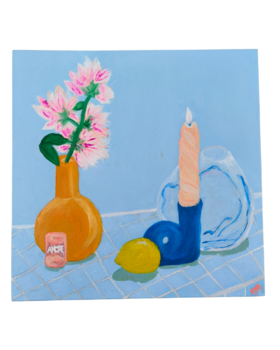 Cozy Amore - Tanya Silva - Öl auf Leinwand