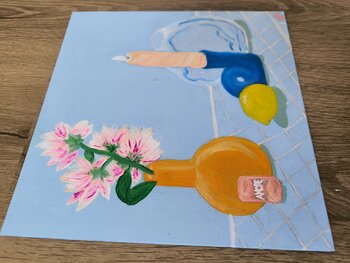 Cozy Amore - Tanya Silva - Öl auf Leinwand