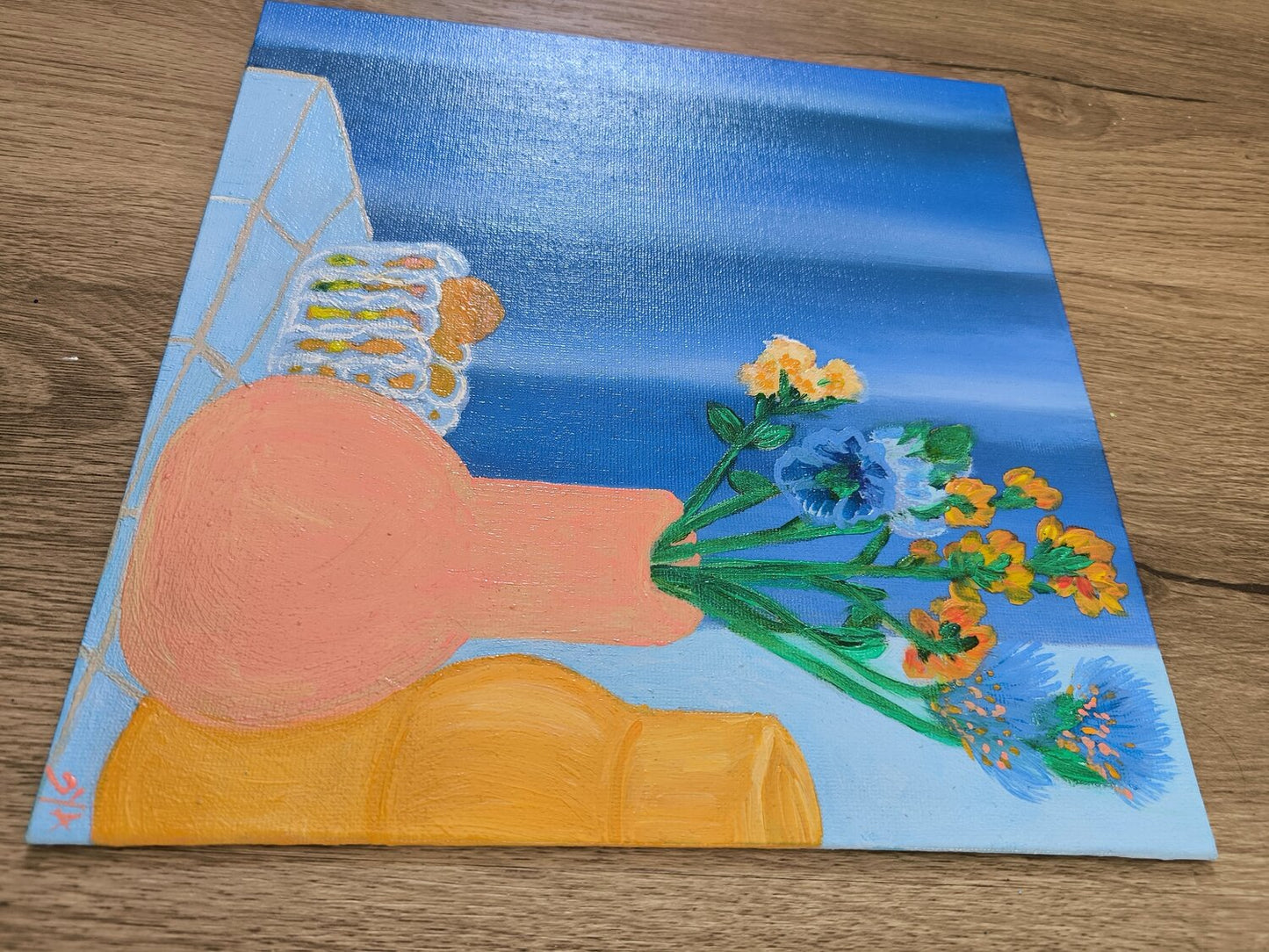 Cozy Atmosphere - Tanya Silva - Öl auf Leinwand