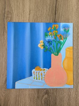 Cozy Atmosphere - Tanya Silva - Öl auf Leinwand