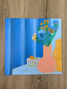 Cozy Atmosphere - Tanya Silva - Öl auf Leinwand