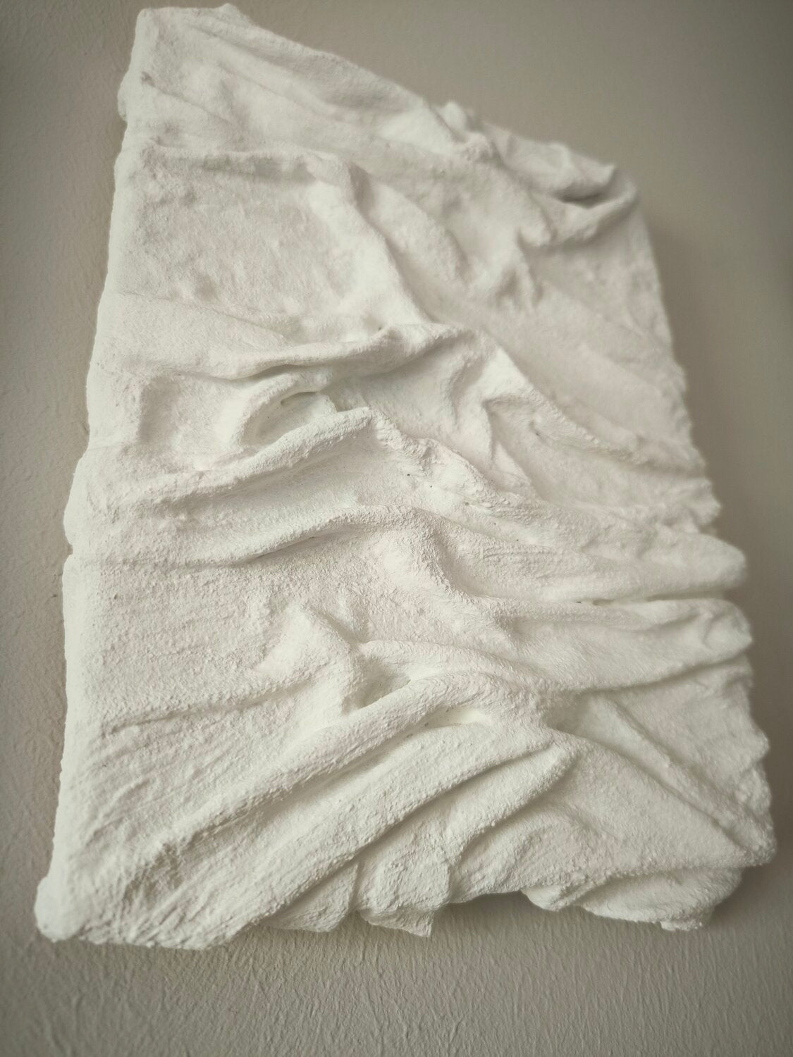 White Frequency - Tanya Silva - Acrylic, sand on canvas | SOLD OUT