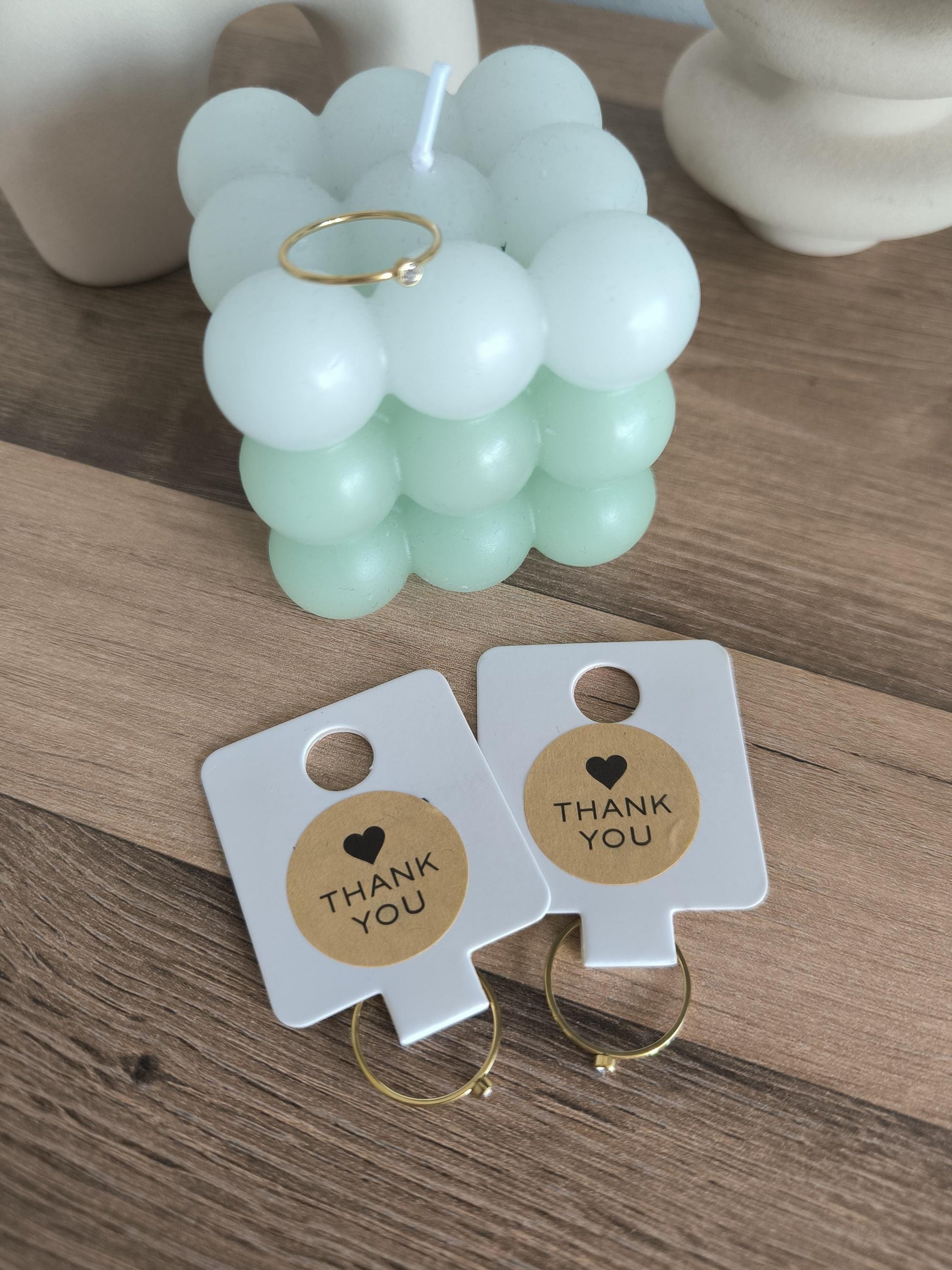 Vergoldeter Edelstahlring mit Zirkonia – Wasserfester Ring, minimalistischer Goldring, eleganter Schmuck für Frauen