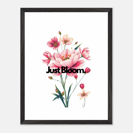 Premium Poster im Holzrahmen Fine Art Kunstdruck auf mattem Papier | Nachhaltige Wanddeko | Plexiglas, Geschenk für Kunstliebhaber, Wallart