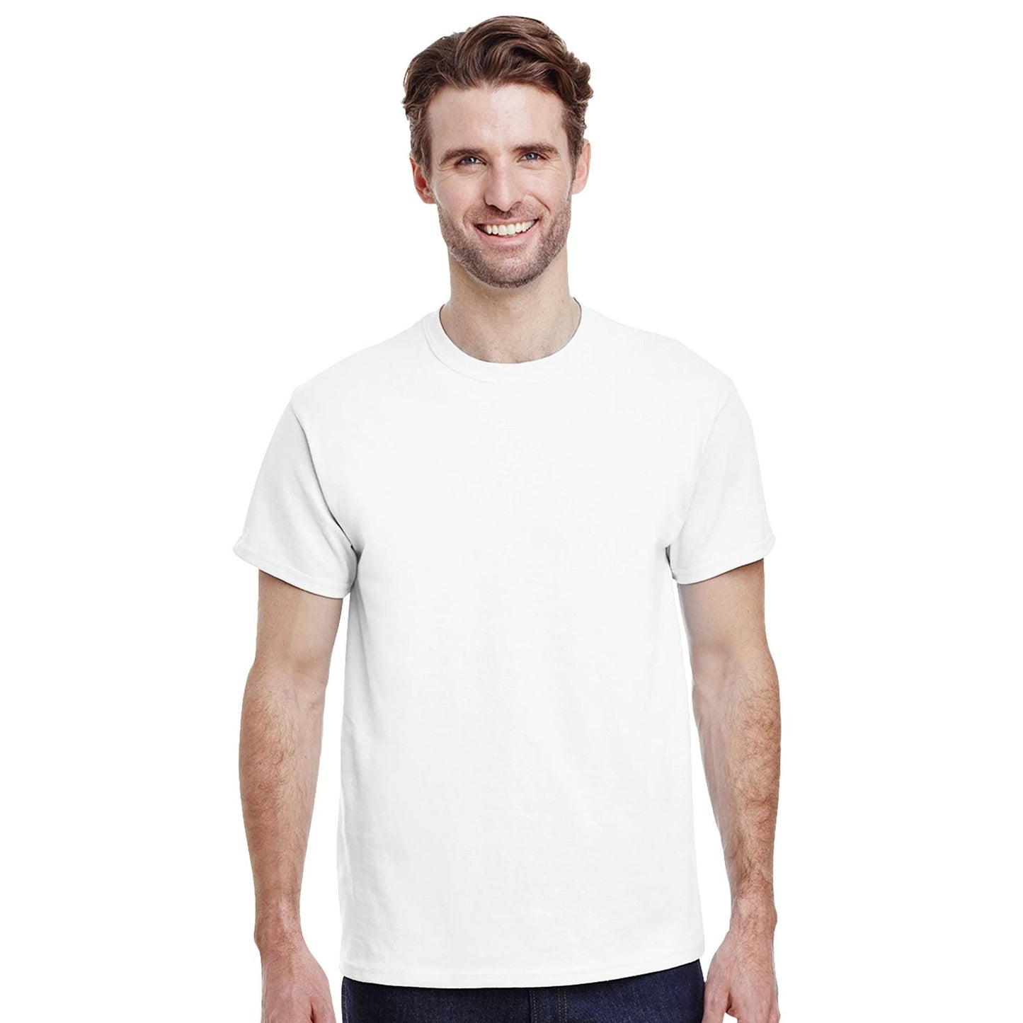 Heavyweight T-Shirt aus 100% Baumwolle – Klassisches Unisex Basic Shirt | Freizeitshirt, Lässiger Vintage Look, Hochwertige Doppelnähte