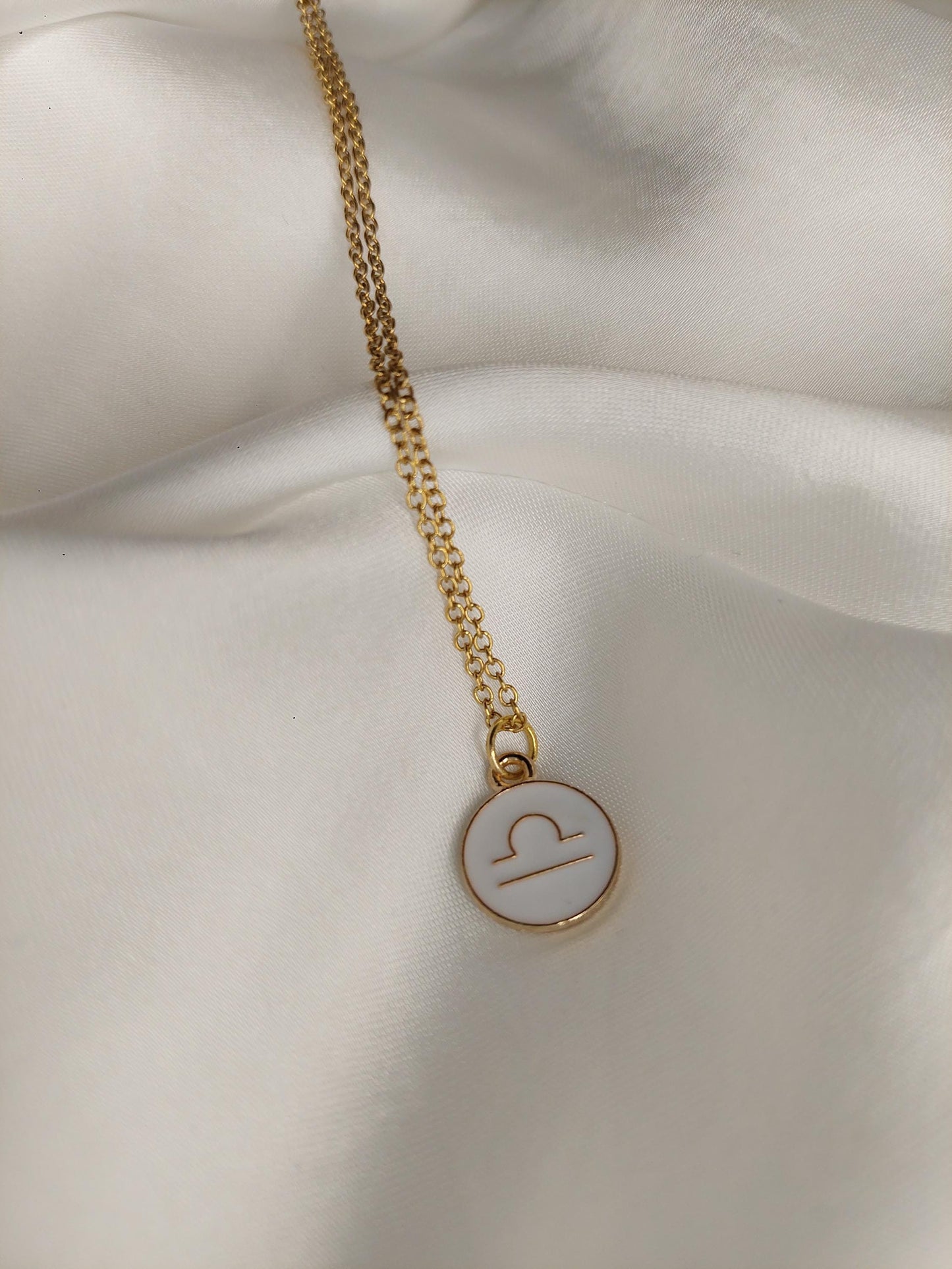Sternzeichen Kette Gold – Zodiac Halskette Edelstahl vergoldet – Alle 12 Sternzeichen – Persönlicher Schmuck – Astrologie Geschenk