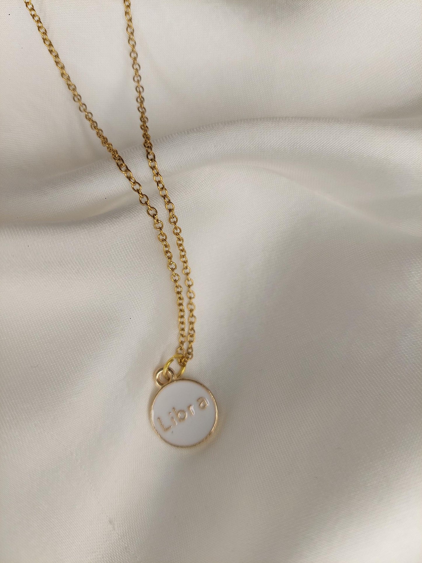 Sternzeichen Kette Gold – Zodiac Halskette Edelstahl vergoldet – Alle 12 Sternzeichen – Persönlicher Schmuck – Astrologie Geschenk